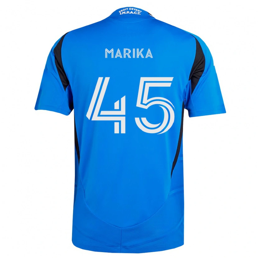 Danxen Dames Cregheur Marika #45 Blauw Wit Zwart Thuisshirt Thuistenue 2026/27 T-Shirt België