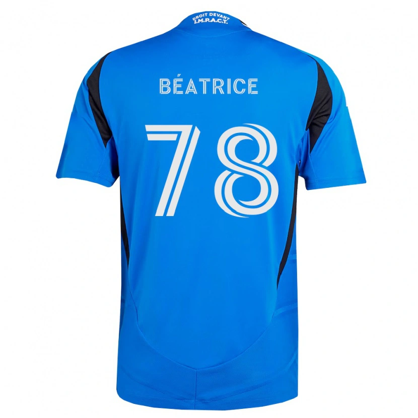 Danxen Dames Forcier Béatrice #78 Blauw Wit Zwart Thuisshirt Thuistenue 2026/27 T-Shirt België