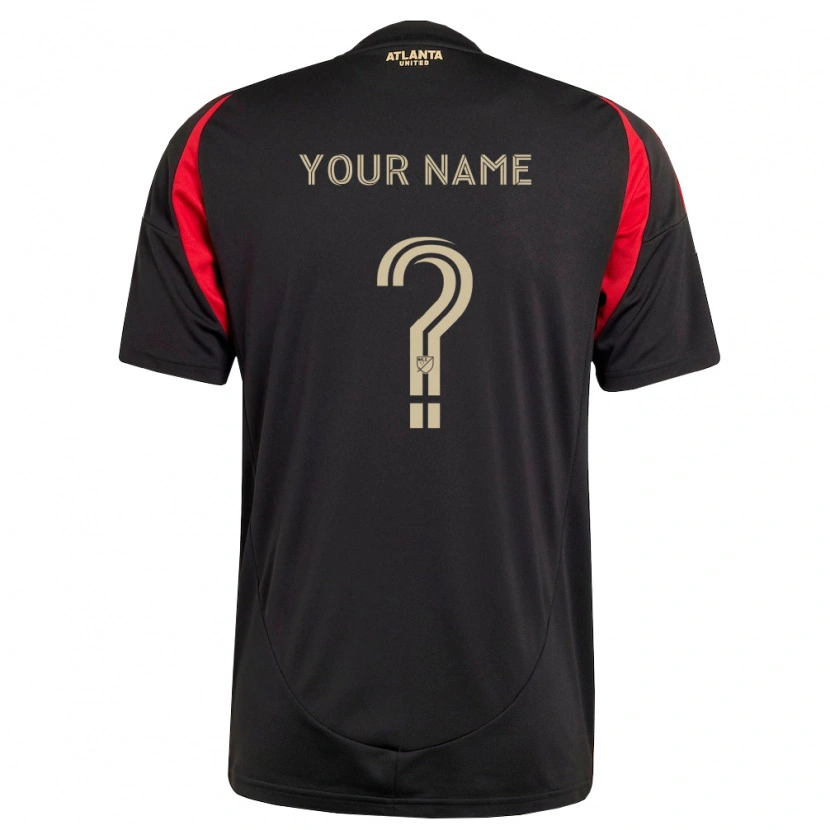 Danxen Dames Uw Naam #0 Zwart Rood Thuisshirt Thuistenue 2026/27 T-Shirt België