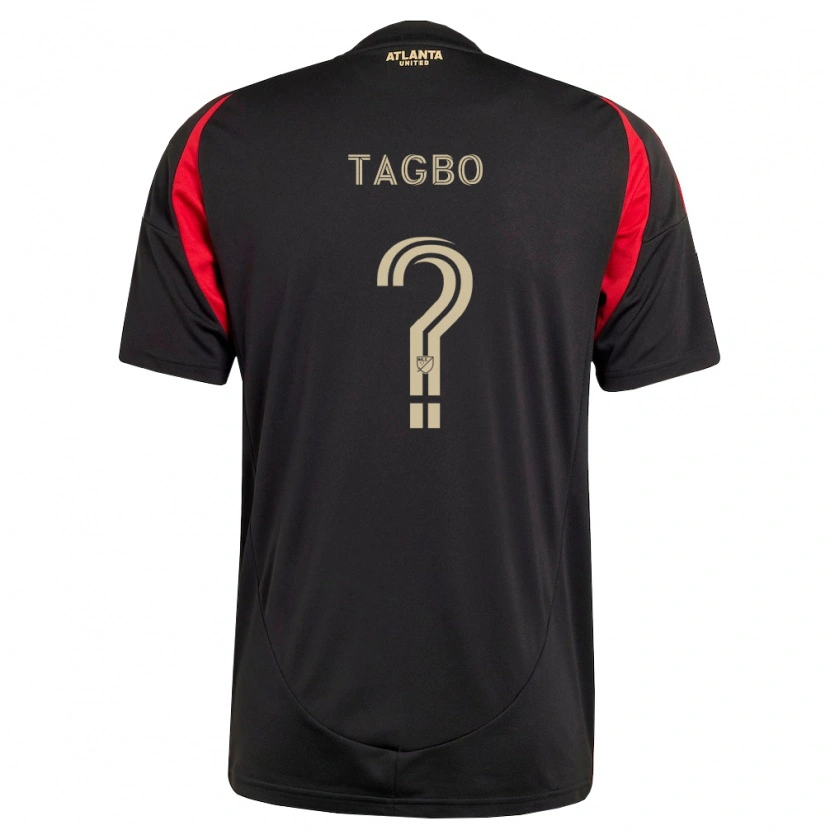 Danxen Dames Daniel Tagbo #0 Zwart Rood Thuisshirt Thuistenue 2026/27 T-Shirt België