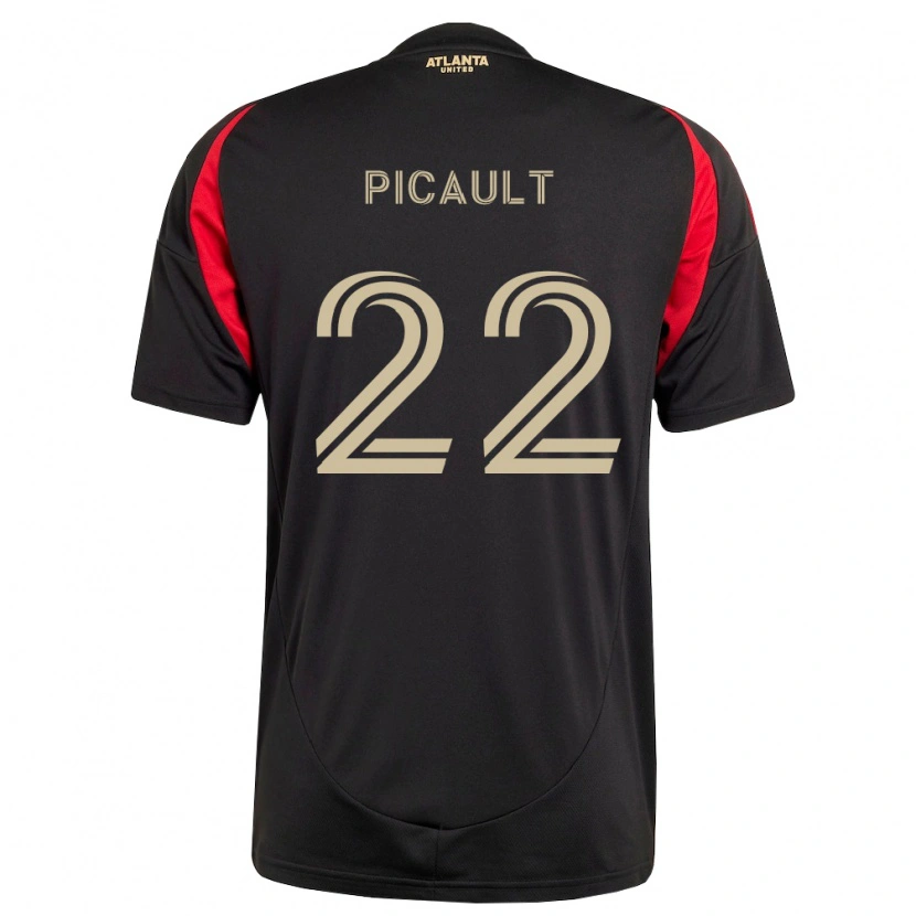 Danxen Dames Fafà Picault #22 Zwart Rood Thuisshirt Thuistenue 2026/27 T-Shirt België
