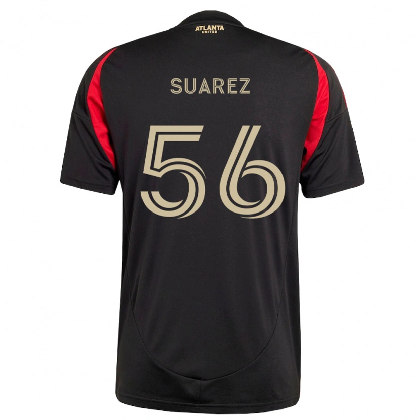 Danxen Dames Ignacio Suarez #56 Zwart Rood Thuisshirt Thuistenue 2026/27 T-Shirt België