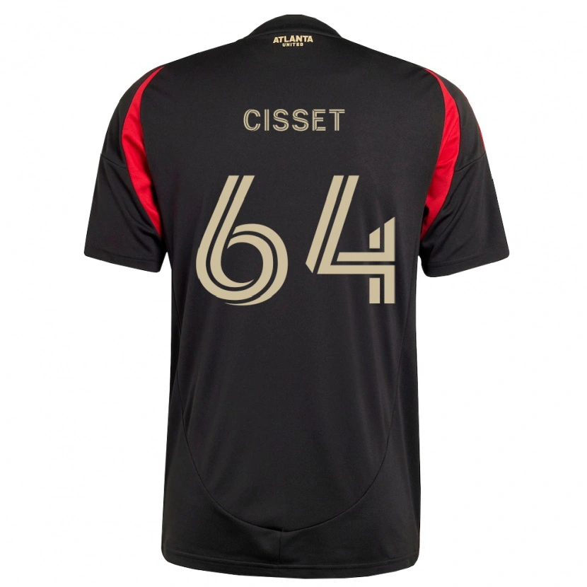 Danxen Dames Mohamed Cisset #64 Zwart Rood Thuisshirt Thuistenue 2026/27 T-Shirt België
