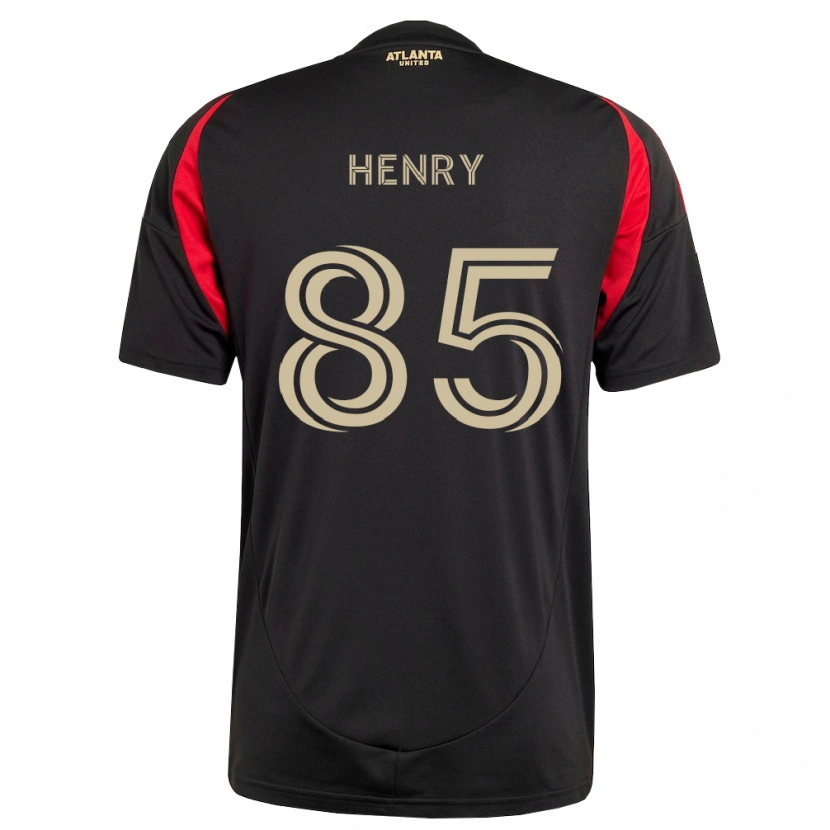 Danxen Dames Amir Henry #85 Zwart Rood Thuisshirt Thuistenue 2026/27 T-Shirt België