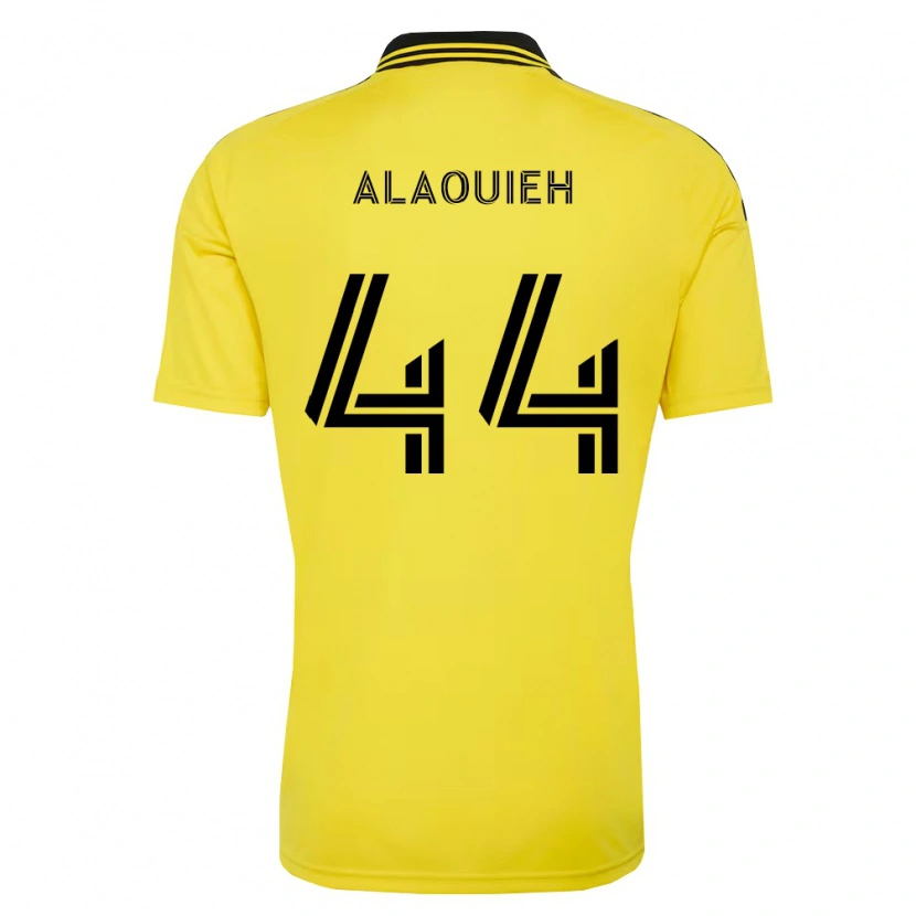 Danxen Dames Anthony Alaouieh #44 Geel Zwart Thuisshirt Thuistenue 2026/27 T-Shirt België