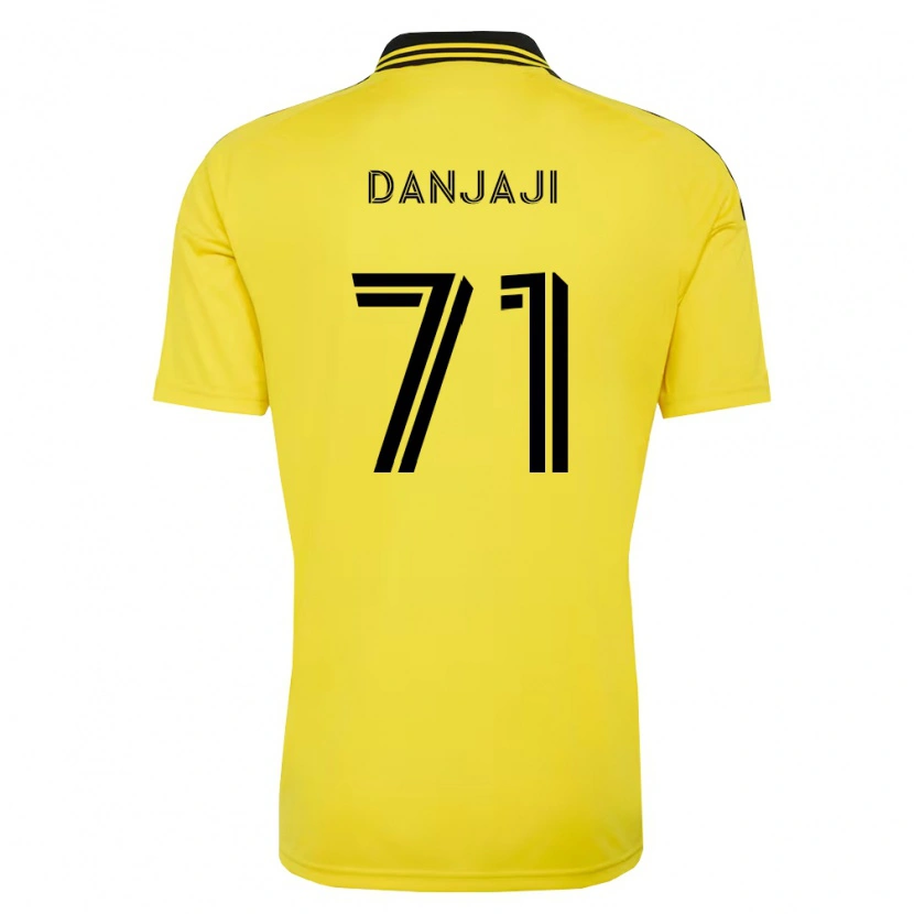 Danxen Dames Jamil Danjaji #71 Geel Zwart Thuisshirt Thuistenue 2026/27 T-Shirt België