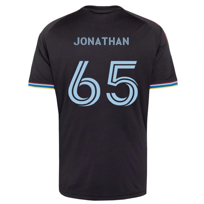 Danxen Dames Jonathan De La Fuente #65 Zwart Hemelsblauw Thuisshirt Thuistenue 2026/27 T-Shirt België