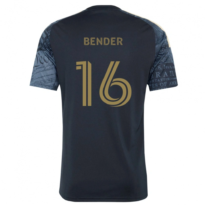 Danxen Dames Ben Bender #16 Marineblauw Bruin Thuisshirt Thuistenue 2026/27 T-Shirt België