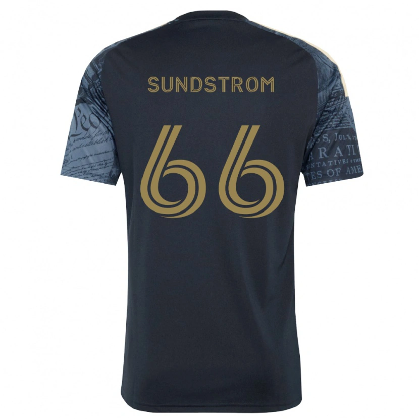 Danxen Dames Finn Sundstrom #66 Marineblauw Bruin Thuisshirt Thuistenue 2026/27 T-Shirt België