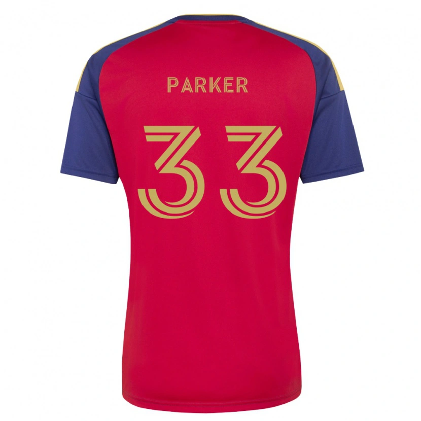 Danxen Dames Van Parker #33 Koninklijk Blauw Bruin Rood Thuisshirt Thuistenue 2026/27 T-Shirt België