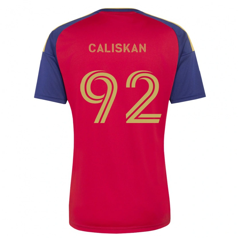 Danxen Dames Noel Caliskan #92 Koninklijk Blauw Bruin Rood Thuisshirt Thuistenue 2026/27 T-Shirt België