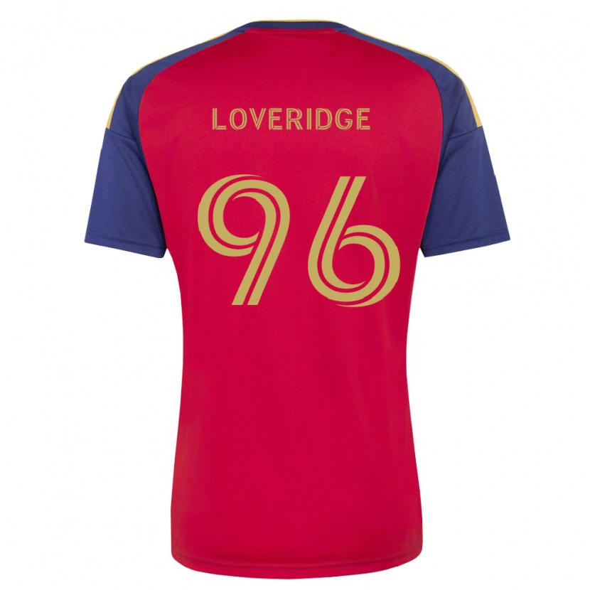 Danxen Dames Pete Loveridge #96 Koninklijk Blauw Bruin Rood Thuisshirt Thuistenue 2026/27 T-Shirt België