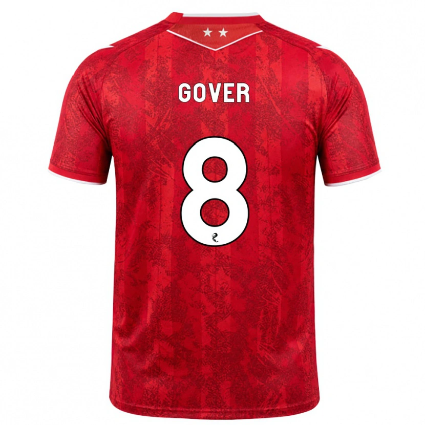 Danxen Dames Chloe Gover #8 Rood Wit Thuisshirt Thuistenue 2026/27 T-Shirt België