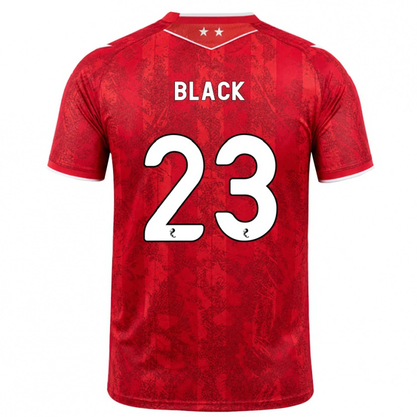 Danxen Dames Aimee Black #23 Rood Wit Thuisshirt Thuistenue 2026/27 T-Shirt België