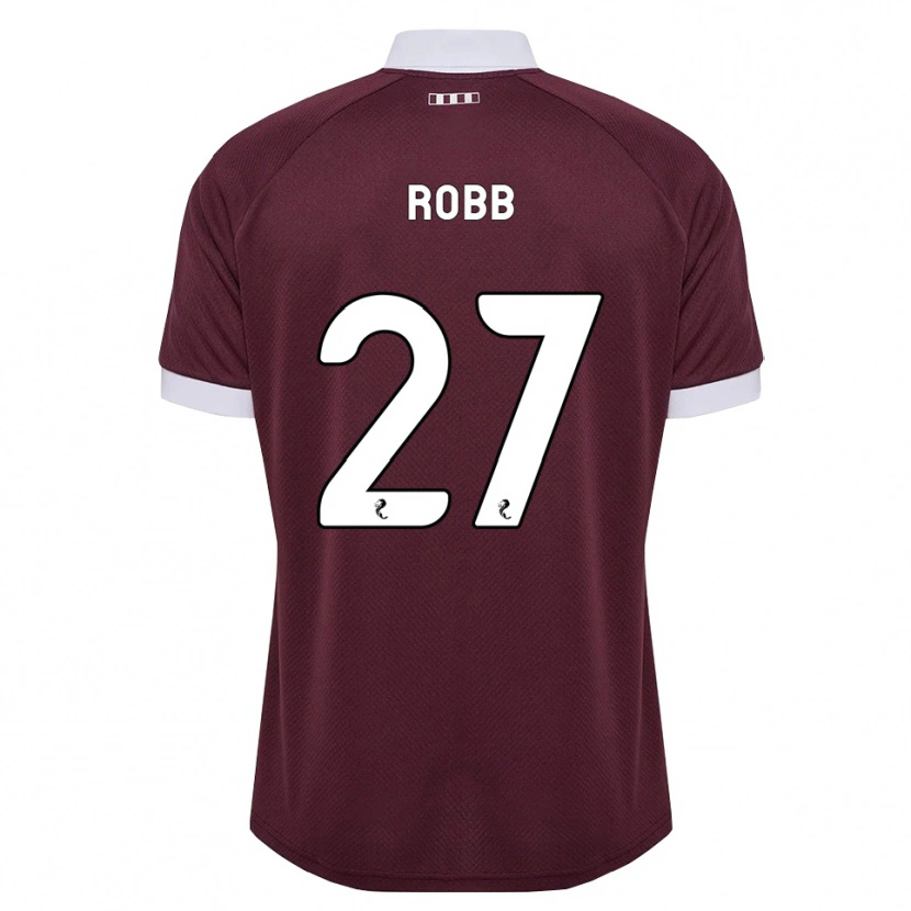 Danxen Dames Callen Robb #27 Bordeauxrood Wit Thuisshirt Thuistenue 2026/27 T-Shirt België