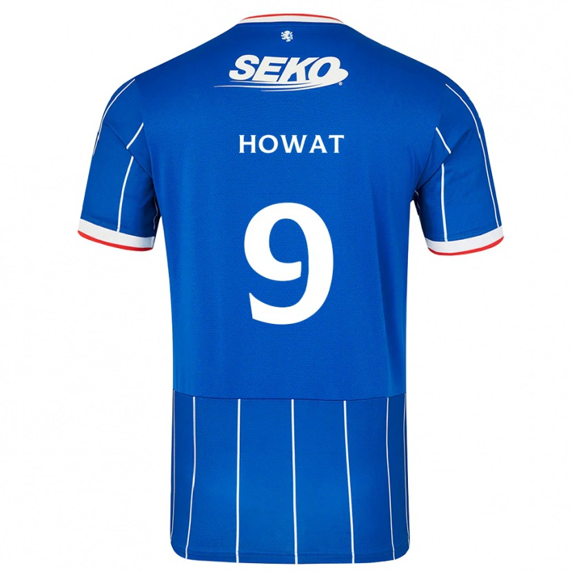 Danxen Dames Kirsty Howat #9 Rood Blauw Wit Thuisshirt Thuistenue 2026/27 T-Shirt België