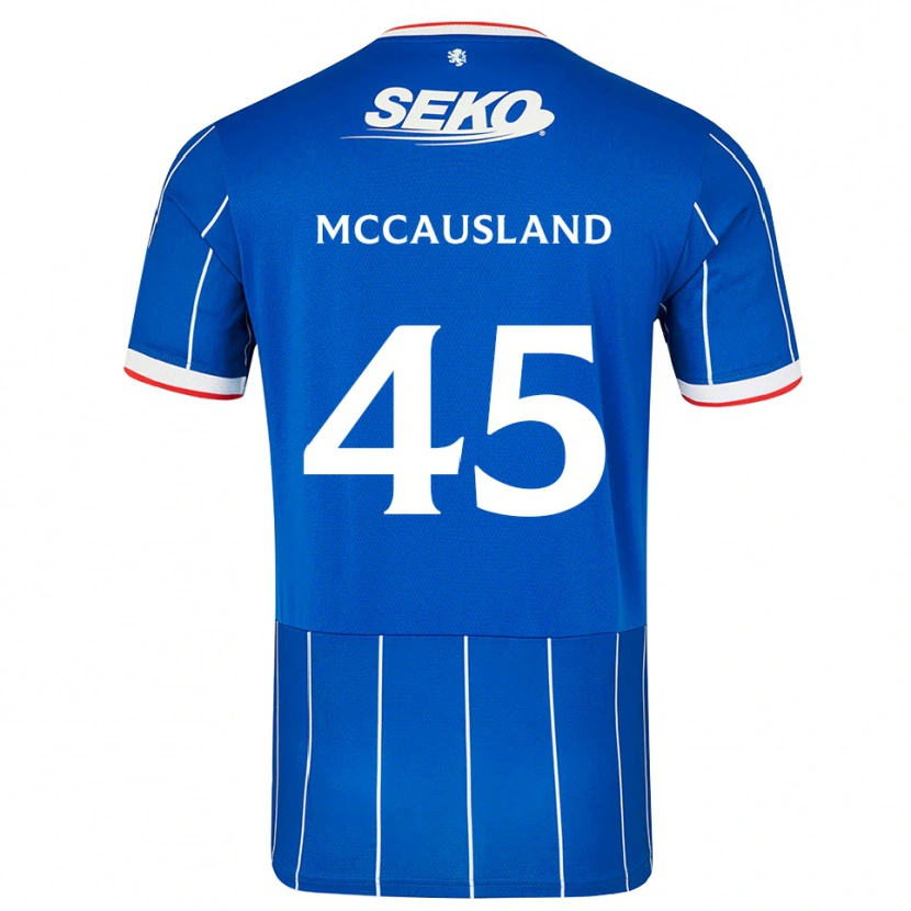 Danxen Dames Ross Mccausland #45 Rood Blauw Wit Thuisshirt Thuistenue 2026/27 T-Shirt België