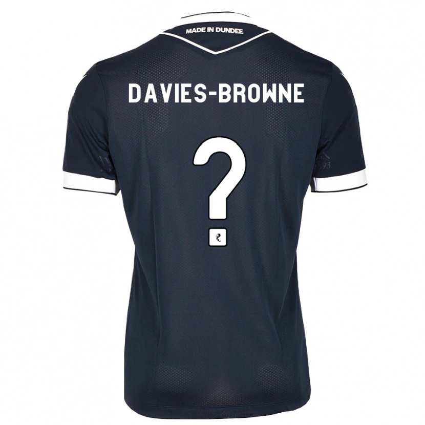 Danxen Dames Tobias Davies-Browne #0 Midnightblue Wit Thuisshirt Thuistenue 2026/27 T-Shirt België