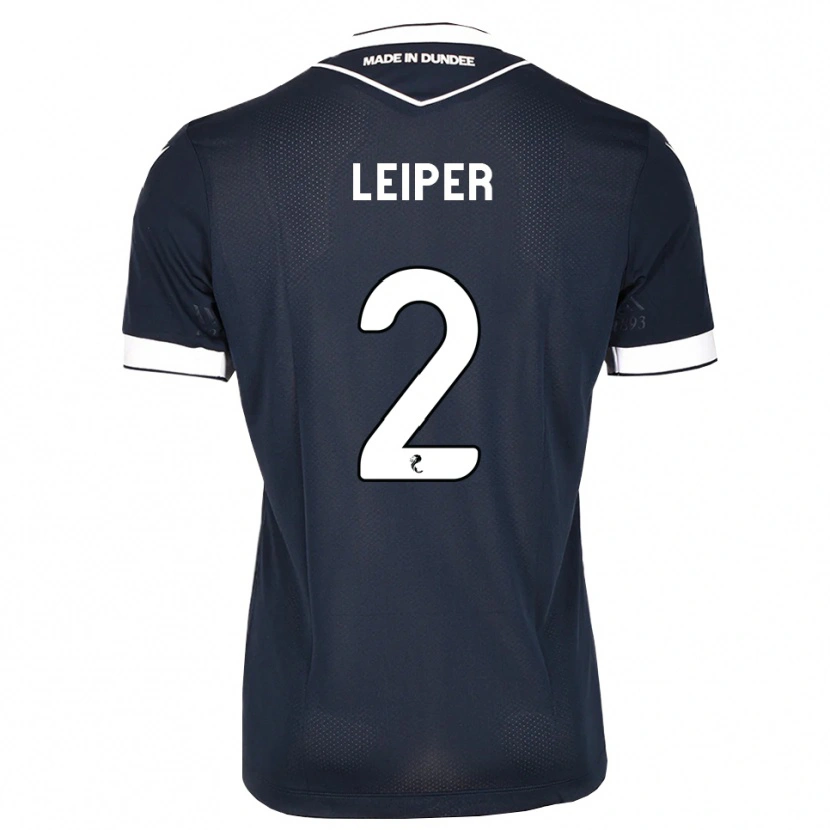 Danxen Dames Ashton Leiper #2 Midnightblue Wit Thuisshirt Thuistenue 2026/27 T-Shirt België