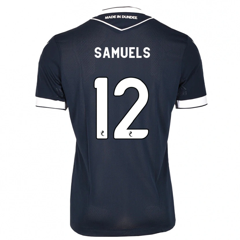 Danxen Dames Imari Samuels #12 Midnightblue Wit Thuisshirt Thuistenue 2026/27 T-Shirt België