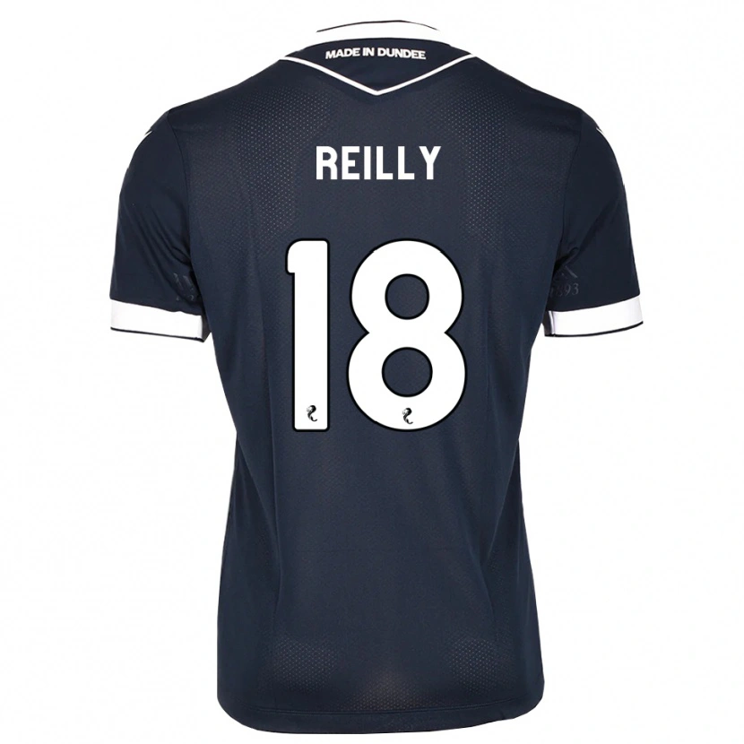 Danxen Dames Charlie Reilly #18 Midnightblue Wit Thuisshirt Thuistenue 2026/27 T-Shirt België