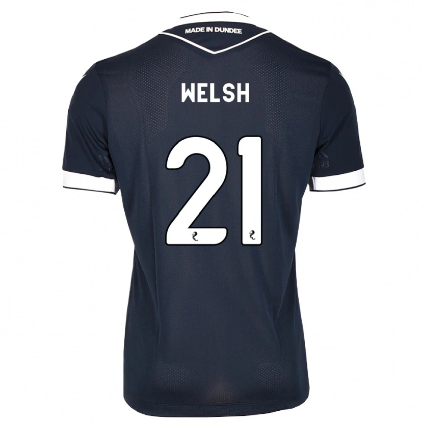 Danxen Dames Tom Welsh #21 Midnightblue Wit Thuisshirt Thuistenue 2026/27 T-Shirt België
