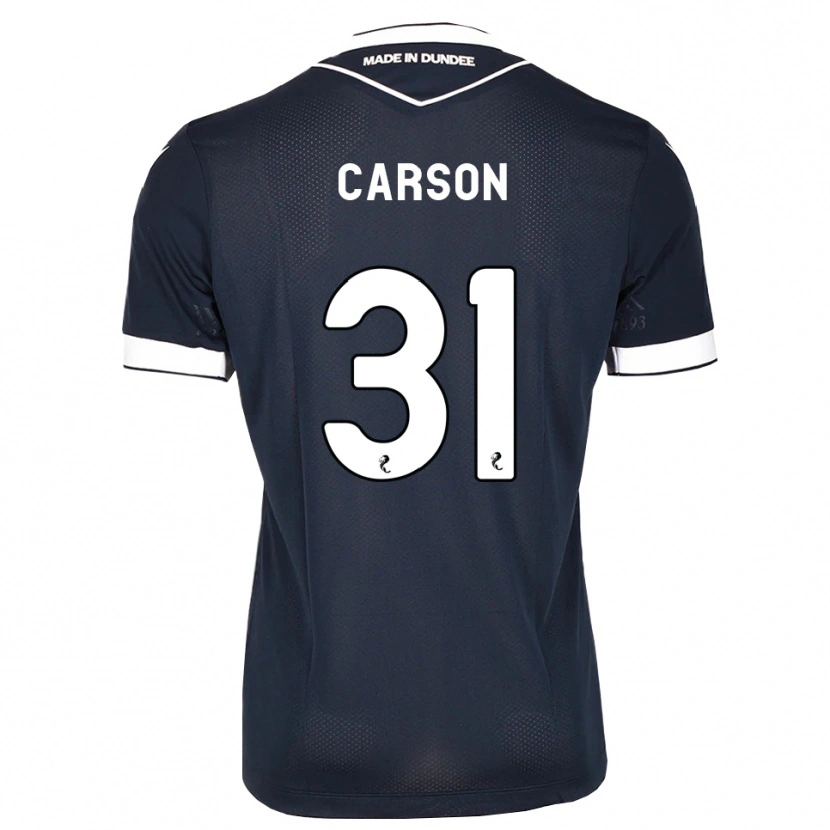 Danxen Dames Trevor Carson #31 Midnightblue Wit Thuisshirt Thuistenue 2026/27 T-Shirt België