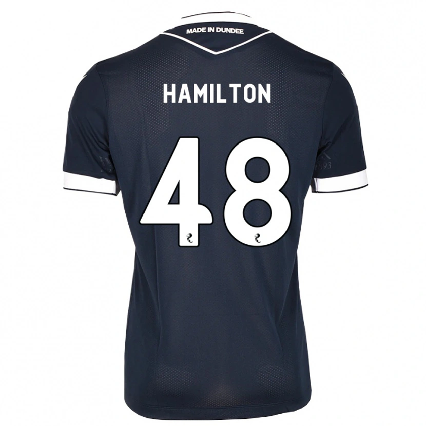 Danxen Dames Ethan Hamilton #48 Midnightblue Wit Thuisshirt Thuistenue 2026/27 T-Shirt België