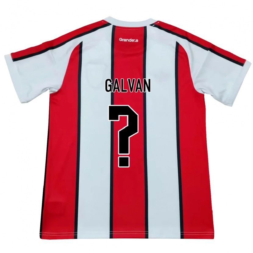 Danxen Dames Tomas Galvan #0 Wit Rood Zwart Uitshirt Uittenue 2026/27 T-Shirt België
