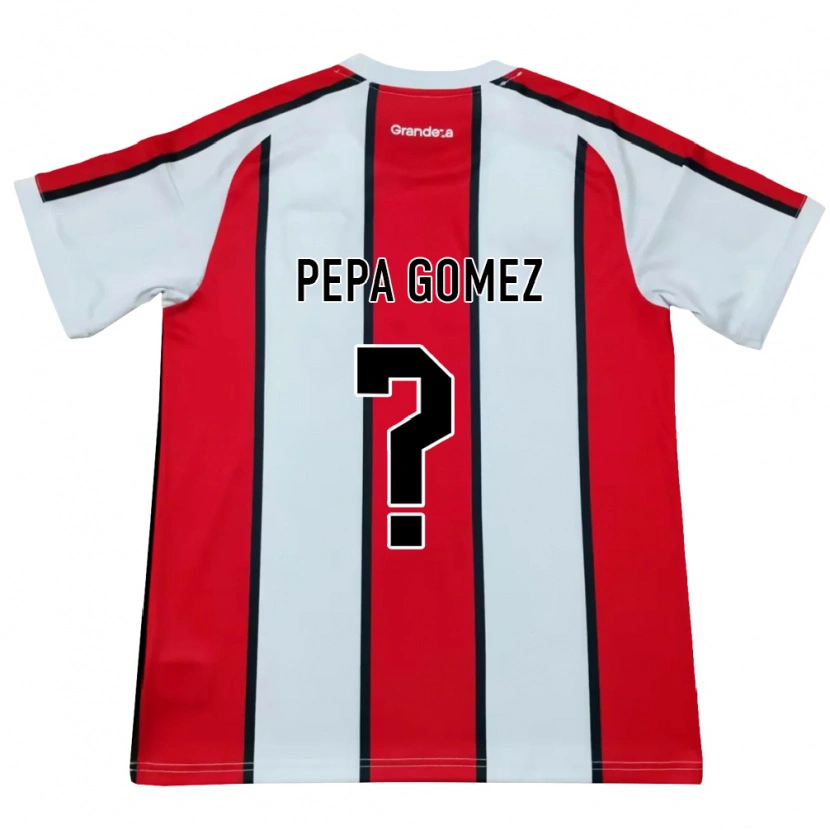 Danxen Dames Romina Celeste Gómez #0 Wit Rood Zwart Uitshirt Uittenue 2026/27 T-Shirt België