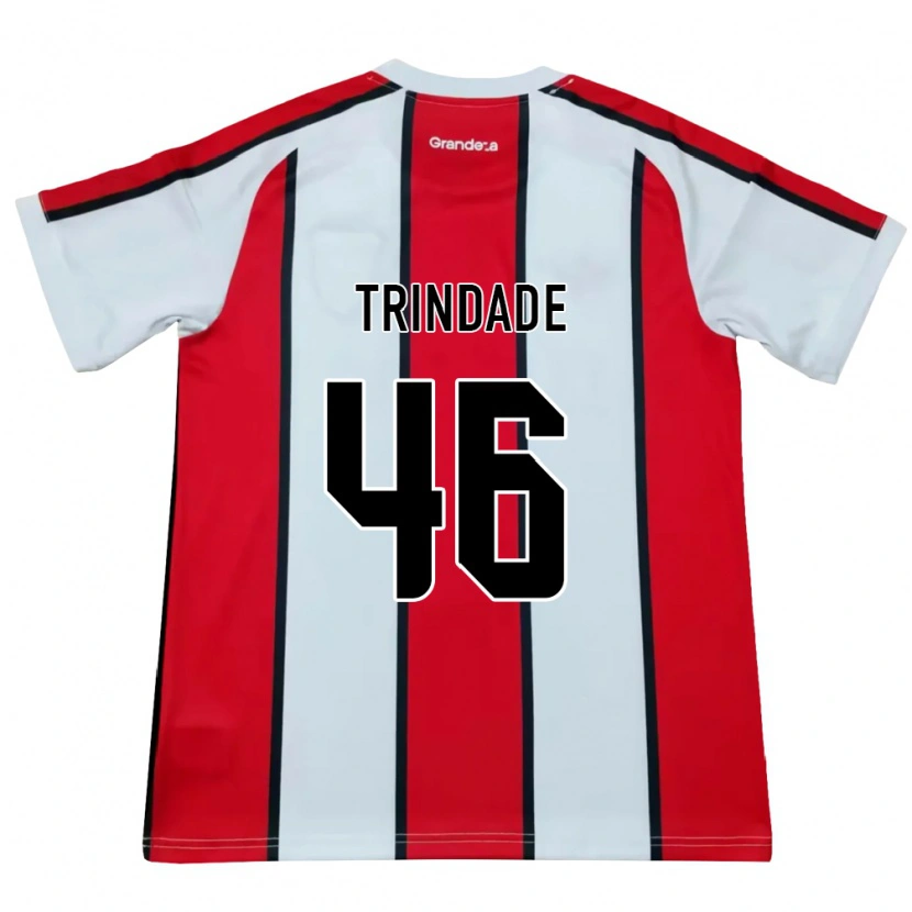 Danxen Dames Gonzalo Trindade #46 Wit Rood Zwart Uitshirt Uittenue 2026/27 T-Shirt België