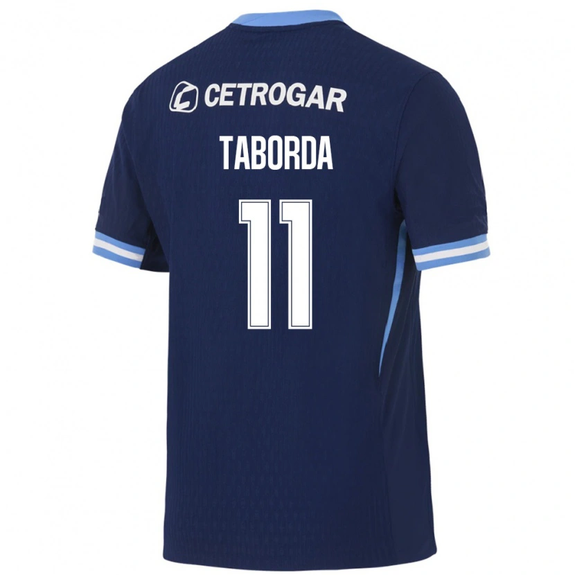 Danxen Dames Thiago Taborda #11 Koninklijk Blauw Lichtblauw Wit Uitshirt Uittenue 2026/27 T-Shirt België