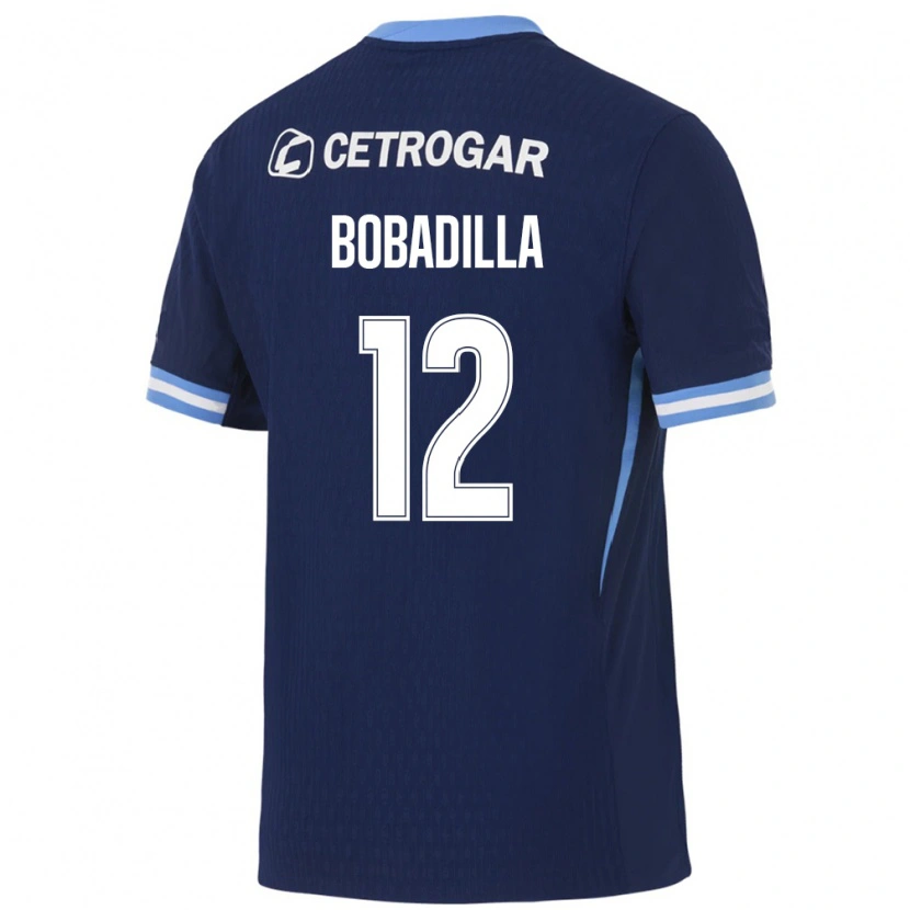 Danxen Dames Alicia Bobadilla #12 Koninklijk Blauw Lichtblauw Wit Uitshirt Uittenue 2026/27 T-Shirt België
