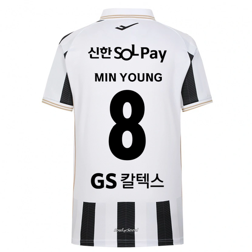 Danxen Dames Min-Young Gwak #8 Zwart Wit Uitshirt Uittenue 2026/27 T-Shirt België
