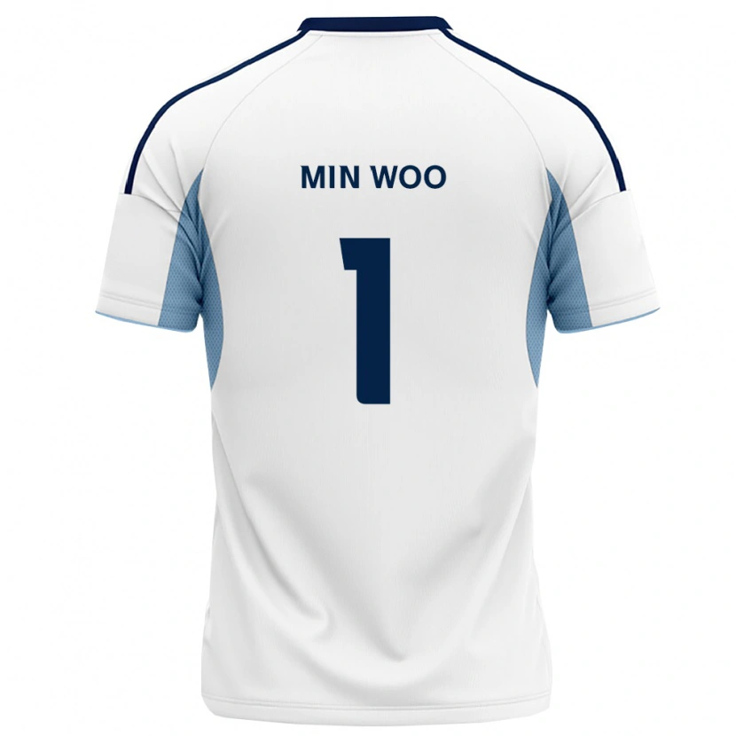 Danxen Dames Min-Woo Jo #1 Koninklijk Blauw Wit Uitshirt Uittenue 2026/27 T-Shirt België