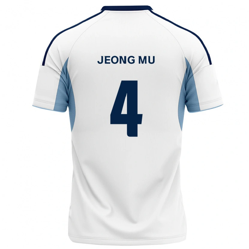 Danxen Dames Jeong-Mu Kim #4 Koninklijk Blauw Wit Uitshirt Uittenue 2026/27 T-Shirt België