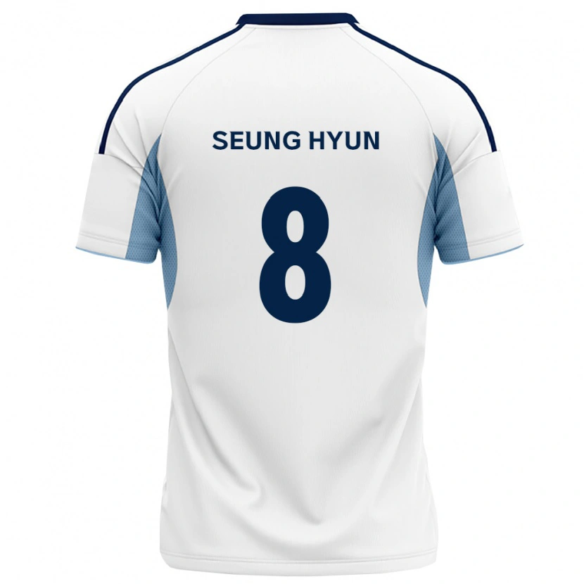 Danxen Dames Seung-Hyun Kim #8 Koninklijk Blauw Wit Uitshirt Uittenue 2026/27 T-Shirt België