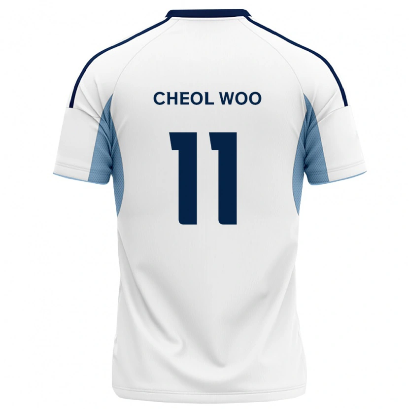Danxen Dames Cheol-Woo Ahn #11 Koninklijk Blauw Wit Uitshirt Uittenue 2026/27 T-Shirt België