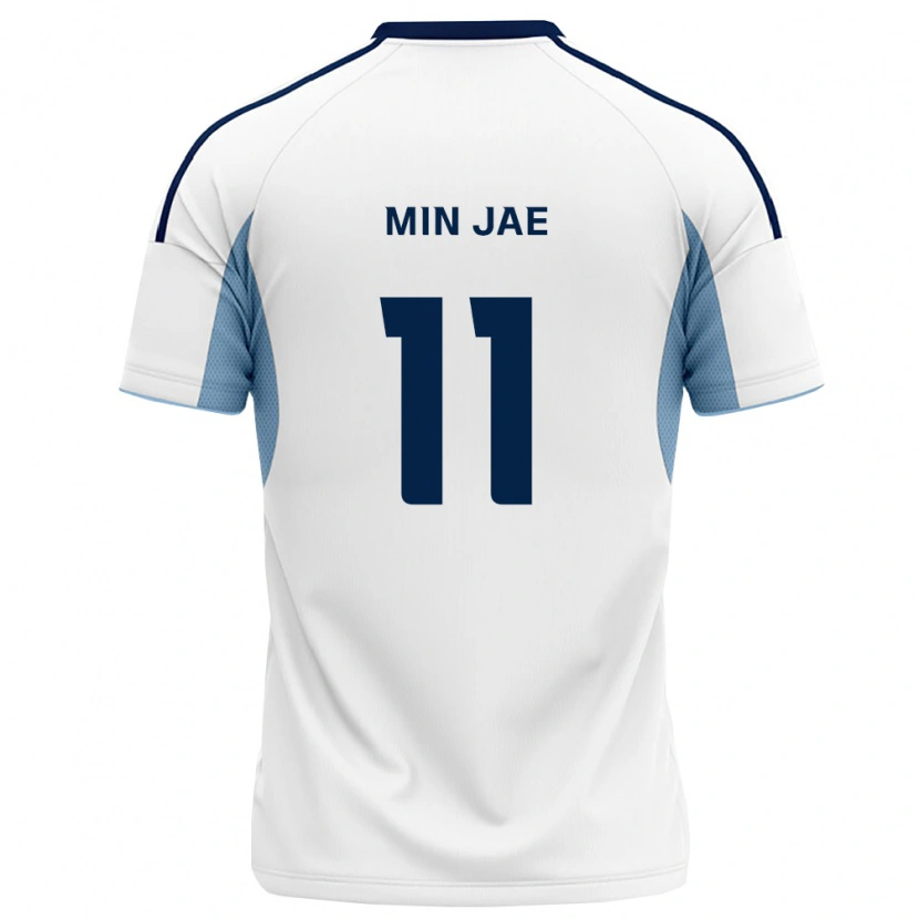 Danxen Dames Min-Jae Jo #11 Koninklijk Blauw Wit Uitshirt Uittenue 2026/27 T-Shirt België