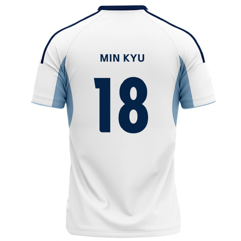 Danxen Dames Min-Kyu Joo #18 Koninklijk Blauw Wit Uitshirt Uittenue 2026/27 T-Shirt België