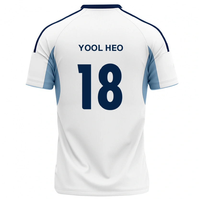 Danxen Dames Yool Heo #18 Koninklijk Blauw Wit Uitshirt Uittenue 2026/27 T-Shirt België