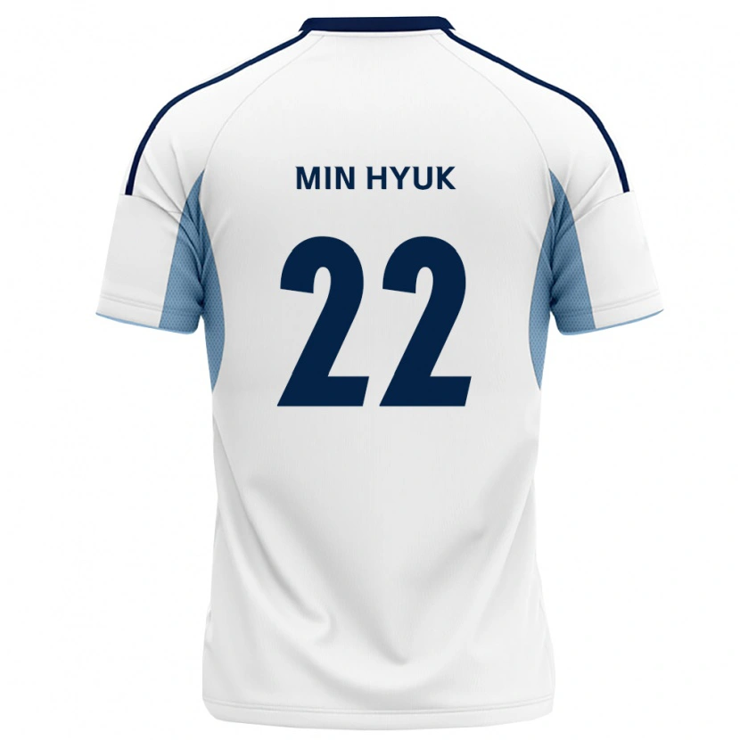 Danxen Dames Min-Hyuk Lee #22 Koninklijk Blauw Wit Uitshirt Uittenue 2026/27 T-Shirt België