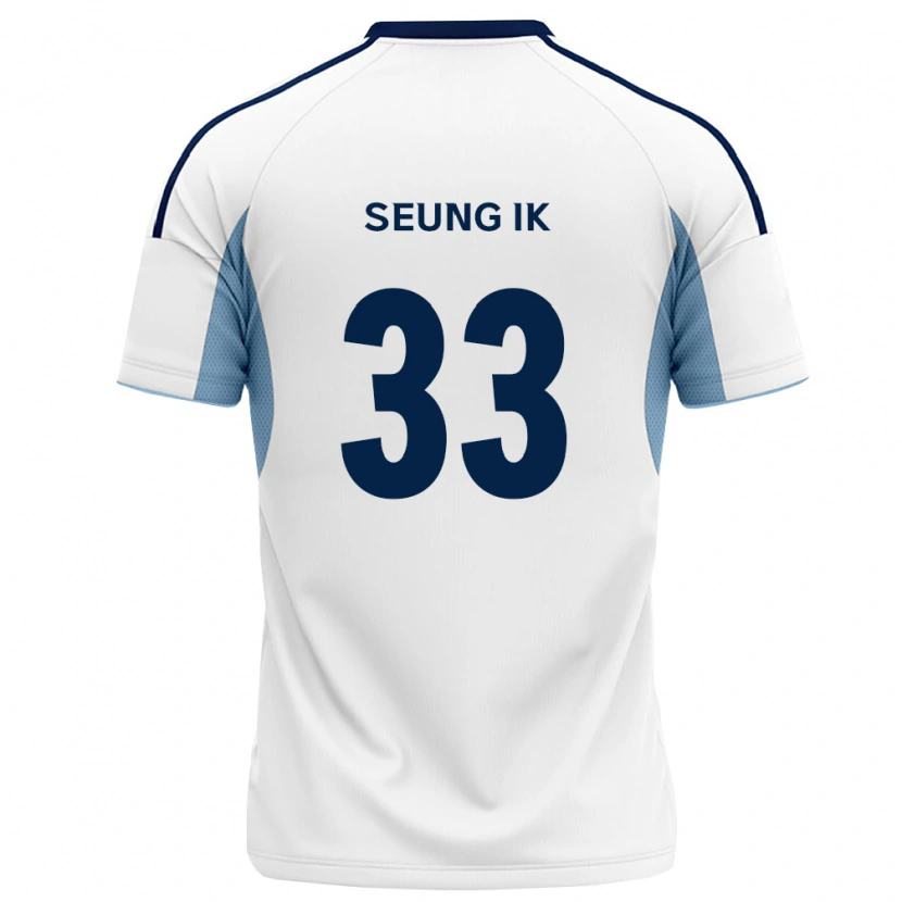 Danxen Dames Seung-Ik Lee #33 Koninklijk Blauw Wit Uitshirt Uittenue 2026/27 T-Shirt België