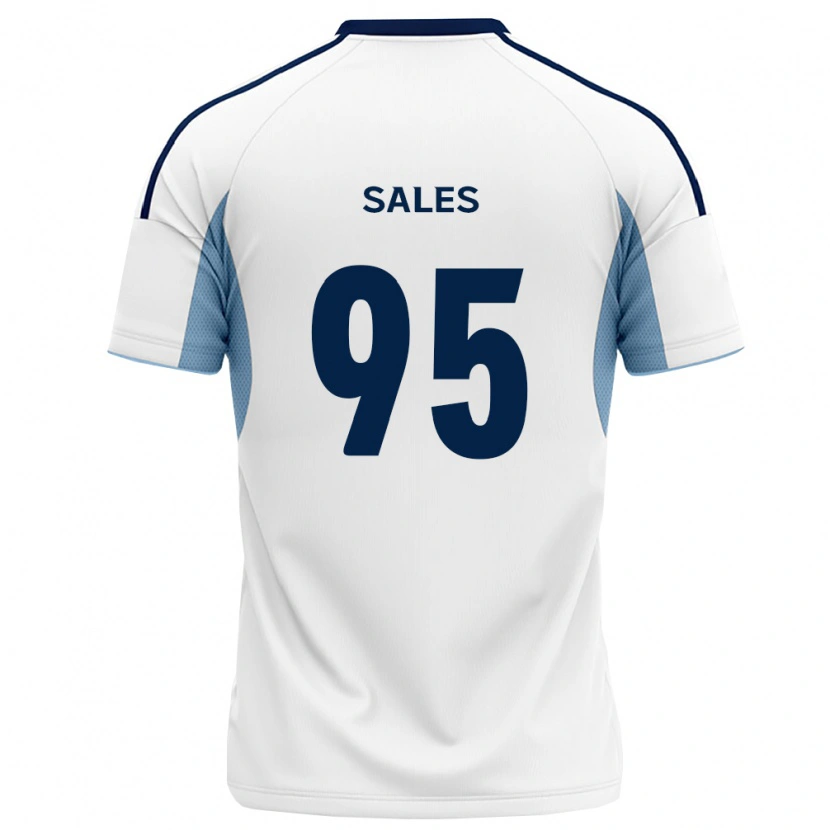 Danxen Dames Matheus Sales #95 Koninklijk Blauw Wit Uitshirt Uittenue 2026/27 T-Shirt België
