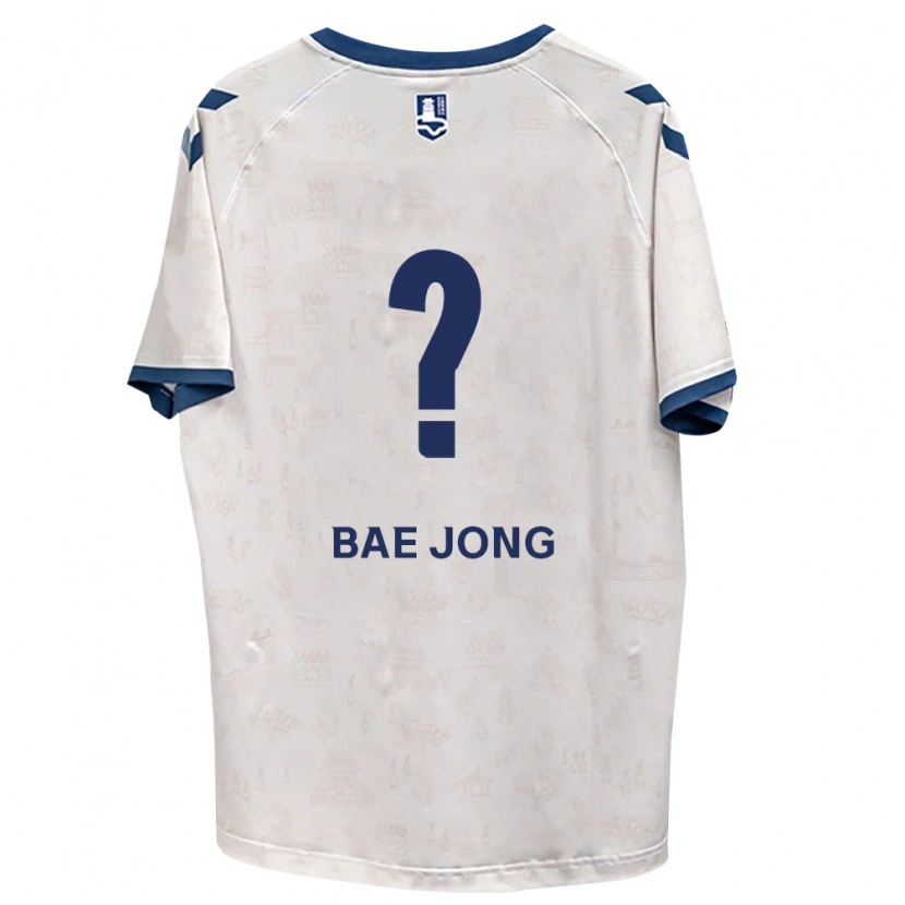 Danxen Dames Bae-Jong Park #0 Koninklijk Blauw Wit Uitshirt Uittenue 2026/27 T-Shirt België