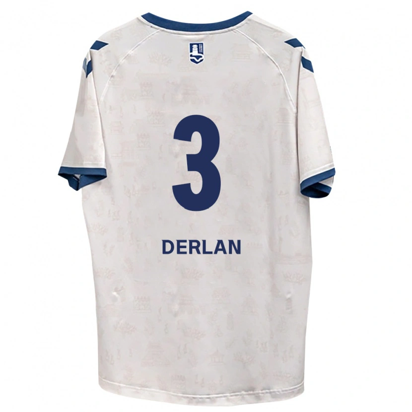 Danxen Dames Derlan De Oliveira Bento #3 Koninklijk Blauw Wit Uitshirt Uittenue 2026/27 T-Shirt België