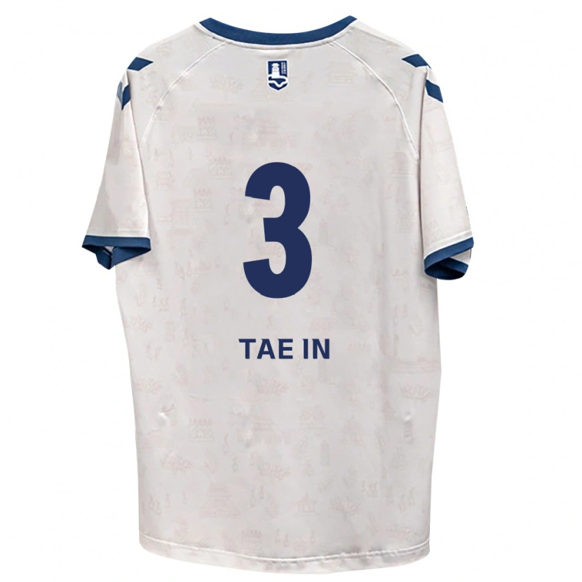 Danxen Dames Tae-In Yoon #3 Koninklijk Blauw Wit Uitshirt Uittenue 2026/27 T-Shirt België