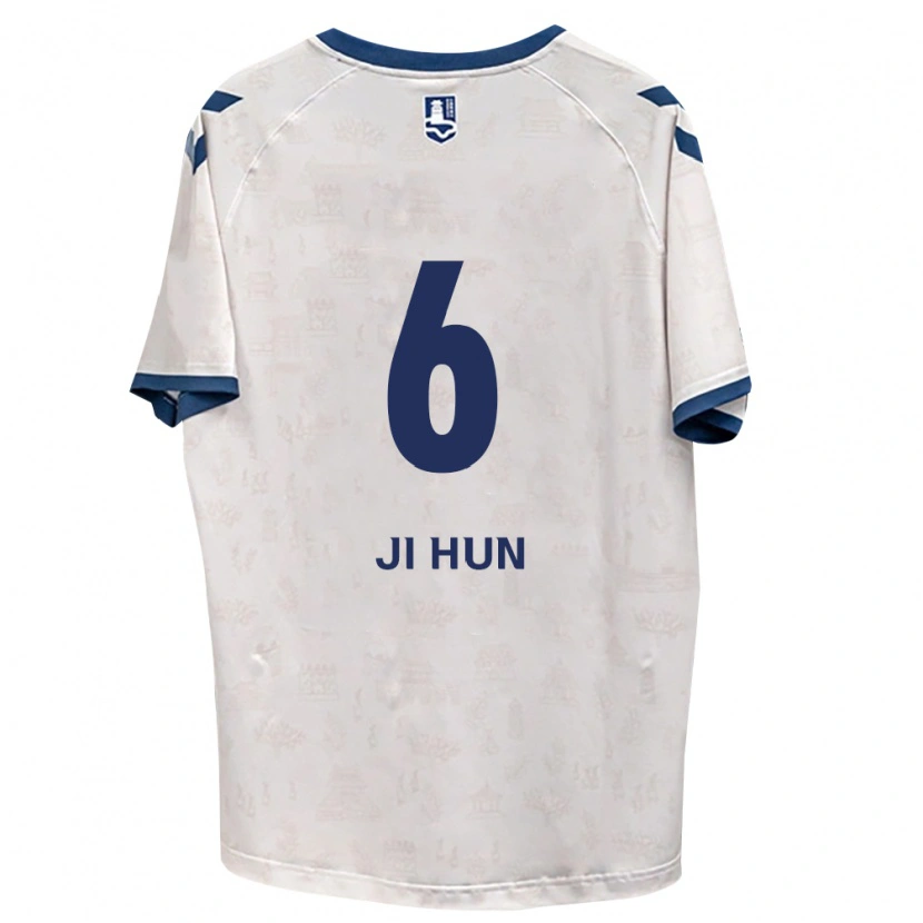 Danxen Dames Ji-Hun Kim #6 Koninklijk Blauw Wit Uitshirt Uittenue 2026/27 T-Shirt België