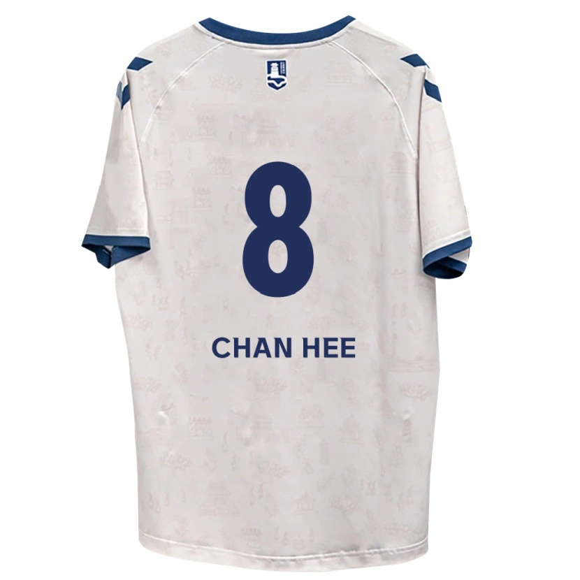 Danxen Dames Chan-Hee Han #8 Koninklijk Blauw Wit Uitshirt Uittenue 2026/27 T-Shirt België