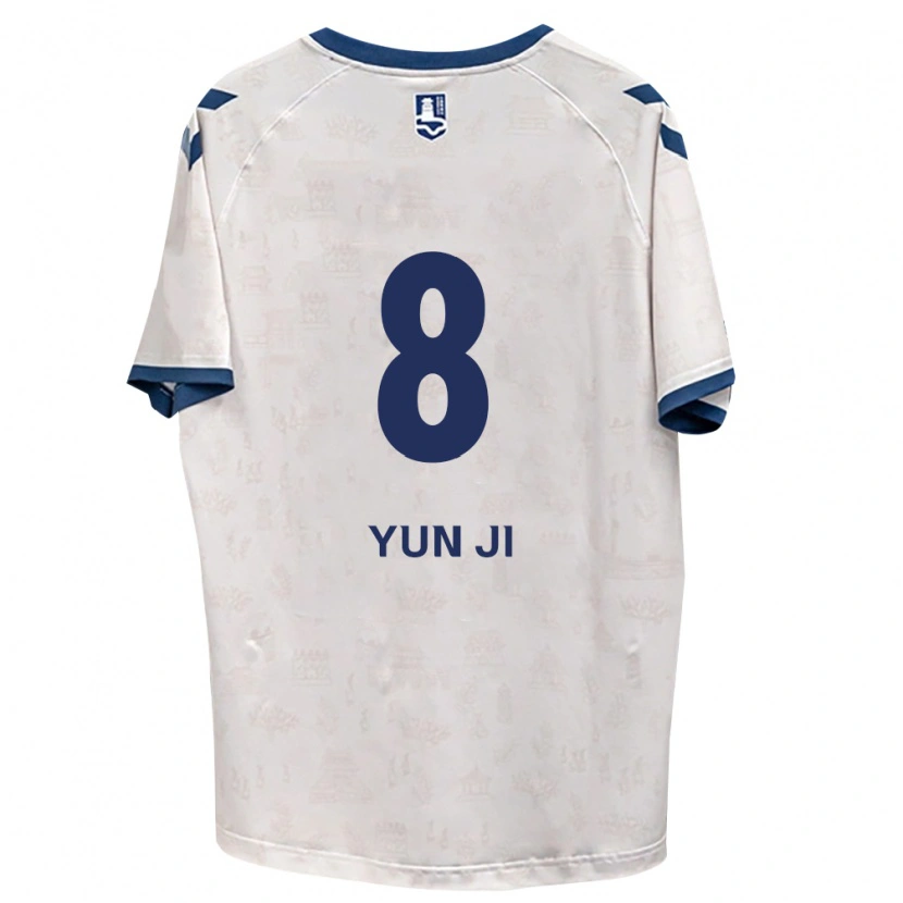 Danxen Dames Yun-Ji Kim #8 Koninklijk Blauw Wit Uitshirt Uittenue 2026/27 T-Shirt België